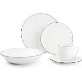 Salt & pepper Service de table Puro White, 20 pcs.