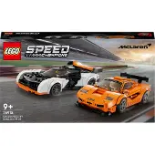 LEGO Mclaren Solus Gt And Mclaren F1 Lm Construction Game Argenté