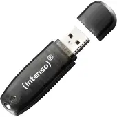 Intenso Clé USB Rainbow Line USB-A Flash Drive 16 Go Noir