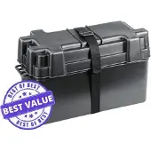 Nuova Rade Battery Box Up To 120 Ah Noir 470 x 225 x 255 mm