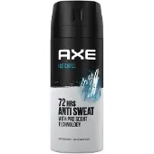 Axe Ice Chill Bodyspray 150ml Fraîcheur Glaciale Longue Durée -