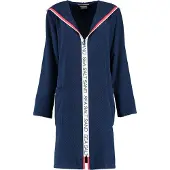 Cawö Peignoir Cawö 3101 Uni Rits Women Marine-S