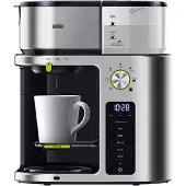 Braun KF9170SI MultiServe Machine à Café Inox/Argent