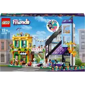 LEGO Friends 41732 Fleuriste et studio de design dans le centre-ville (2 010 pièces)