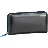 Piquadro Femmes, Portefeuille, Wallet By, Noir