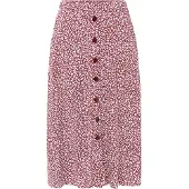 Bonprix Jupe midi en viscose avec poches