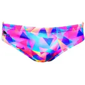 Turbo Geo Galaxy Swimming Brief Rose L Homme
