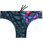 Turbo Crystal Swimming Brief Gris XL Homme