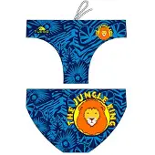 Turbo Jungle King Waterpolo Royal Swimming Brief Bleu L Homme