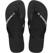 Havaianas Tongs BRASIL LOGO femmes - Noir - 33 / 34