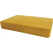 Madison Oreiller orthopédique Velvet jaune S
