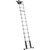 Altrex TL Smart Up Pro Échelle Télescopique - Aluminium - 1 X 13 Échelons - Hauteur De Travail Max. 4,85 M - Avec Barre De Stabilité