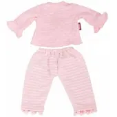 Götz Boutique, pyjama "Ponpon", staanpoppen 45-50 cm (Inhoud: 2-delig)