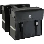 Willex Dubbele Bisonyl Tas 40L Matzwart