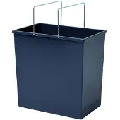 Hailo Seau intérieur 1050209 gris foncé 24 L 345 x 220 x 350 mm 2 anses