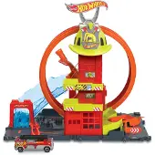 Mattel HW City Coffret caserne de pompiers HKX41