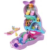 Polly Pocket With Accessories And Kangaroo Bag Figure Rose