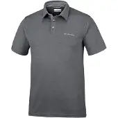 Columbia Nelson Point Short Sleeve Polo Gris XL Homme