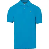 Scotch & soda Polo Piqué Bleu Turquoise taille M