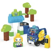 Mega Bloks Coffret De Construction De Bus "green Town Charge &amp; Go