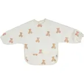 Jollein Bavoir Jollein Waterproof met mouw Teddy Bear