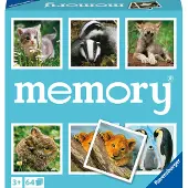 Ravensburger memory Tierkinder - 20879 - le jeu classique pour les fans d'animaux, jeu de mémoire pour 2 à 8 joueurs à partir de 3 ans