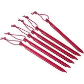 MSR - Piquets de tente - Groundhog Tent Stakes 6 Pack - Gris