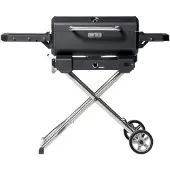 KAMADO Barbecue au charbon de bois portable avec chariot