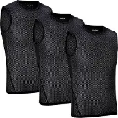 Gripgrab Ultralight Mesh Sleeveless Base Layer 3 Units Noir XL Homme