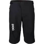 POC - Short de VTT coupe-vent et déperlant - Infinite All-Mountain Short Uranium Black pour Homme en Nylon - Taille M - Noir