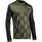 Northwave Sharp Long Sleeve Enduro Jersey Vert,Noir L Homme