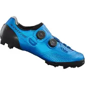 Shimano Sh-Xc9B Gr.45 S-Phyre Mtb Schuh Spd, 2 Boa, S-Phyre, Bleu