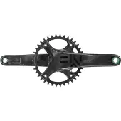 Campagnolo Ekar 13 Ultra Torque Pro Tech Carbon Crankset Noir 175 mm / 44t