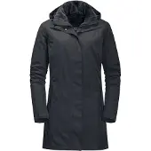 Jack Wolfskin Veste d'Hiver Jack Wolfskin Women Madison Avenue Coat Phantom-S