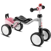 Puky WUTSCH Draisienne pour Enfants - Bundle incl. Sacoche Cadre - grey bunny