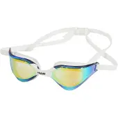 Huub Thomas Lurz Mirror Swimming Goggles Blanc Gold Mirror