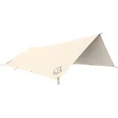 Nordisk Équipement de camping unisexe , modèle Kari 8, bâche technique en coton, couleur beige