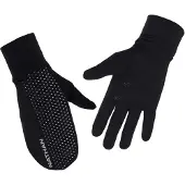 Nathan Hypernight Reflective Convertible Mitt Gloves Noir XS