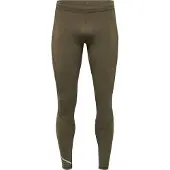 Newline Pantalon de sport 'Chicago' vert / blanc