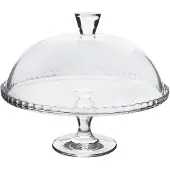Secret De Gourmet Lara– Présentoir à Gâteau en Verre, Diamètre 32 c