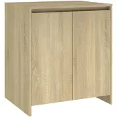 vidaXL Sideboard Chêne Sonoma 70x41x75 cm Matériau dérivé du bois