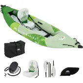 Aqua Marina BETTA 312cm Kayak Set 1 personne gonflable Canoë Kayak de tourisme Kayak