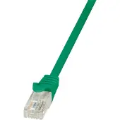 Logilink Câble patch EconLine, cat. 6, U/UTP, 0,25 m, vert