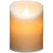 Atmosphera BOUGIE 14,5CM À LED EFFET FLAMME - BLANC CASSÉ