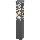 QAZQA Borne d'extérieur moderne noire 60 cm IP44 - Nicole