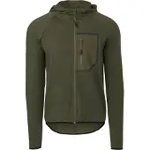 Agu Veste de Vélo AGU Unisexe DWR Tech Hoodie Venture Army Green-XL