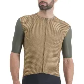 Sportful Checkmate Short Sleeve Jersey Vert L Homme