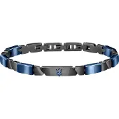 Maserati Blue Ceramic 22 Cm Bracelet Bleu Homme
