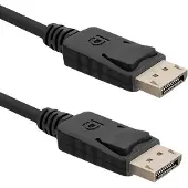 Qoltec - Câble DisplayPort - DisplayPort (M) pour DisplayPort (M) - DisplayPort 1.1 - 1.5 m