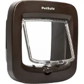 Petsafe Chatière avec puce électronique - chatière marron